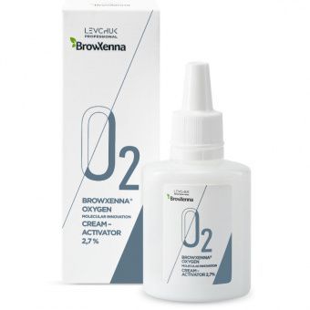 BrowXenna OXYGEN O2, Крем-активатор 2,7%, 30 мл