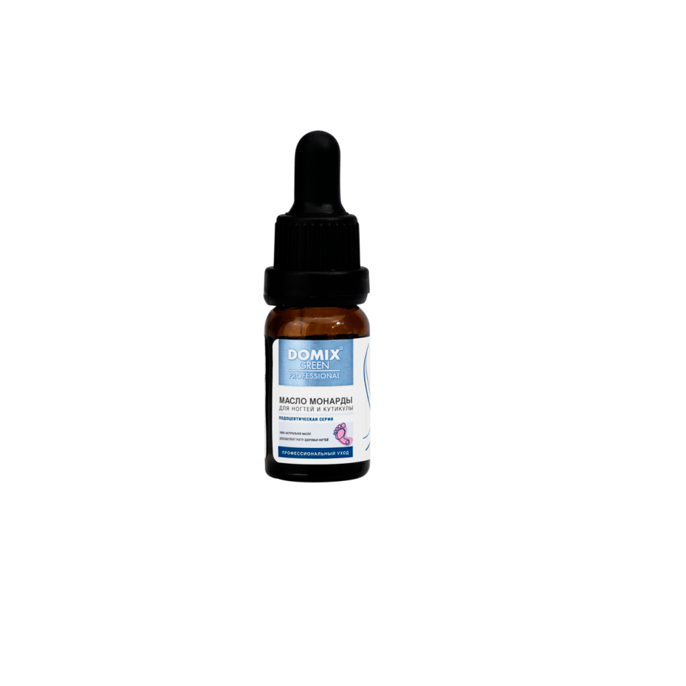 DOMIX PROFESSIONAL, Масло монарды для ногтей и кутикулы, 10 мл ЧЗ