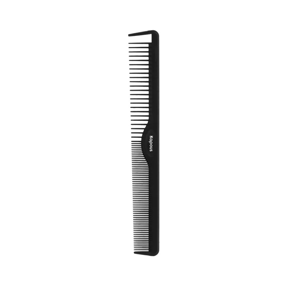 Kapous, Расческа парикмахерская «Carbon fiber» 212*28 мм арт. 2450