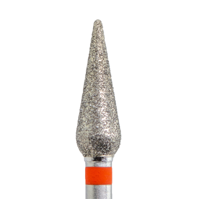 КМИЗ, Фреза алмазная КАПЛЯ мелкой зернистости D4.0 (красный) ГСАПЗ-4,ОП-12М 856.104.260.120.040