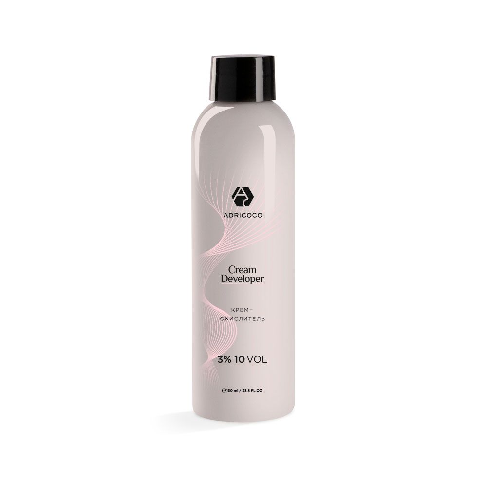 ADRICOCO, Крем-окислитель Cream Developer 3% (10 vol.), 150 мл, арт.183148 Ч/З