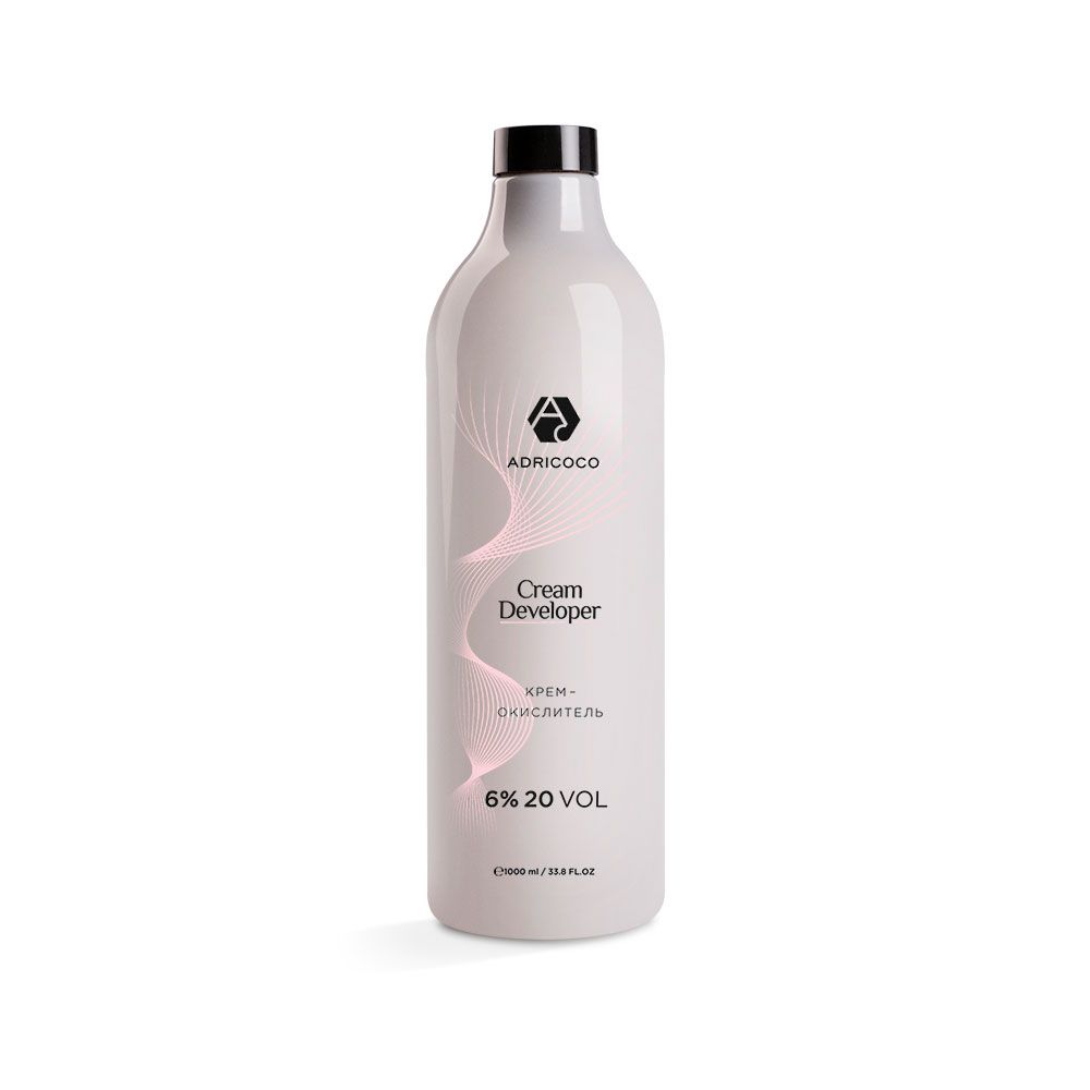 ADRICOCO, Крем-окислитель Cream Developer 6% (20 vol.), 1000 мл, арт.183100