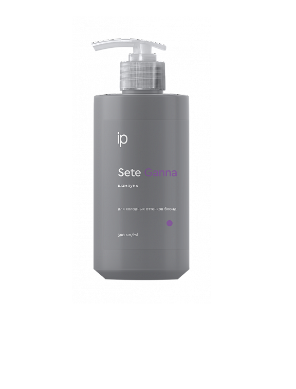 IP, SETE Шампунь для холодных оттенков блонд «GANNA» /390 мл, арт.48734